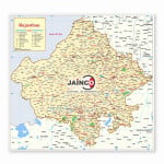 Rajasthan Political Map Chart
